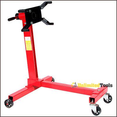 Heavy duty 1000 lbs engine stand auto truck motor hoist automotive shop jack new