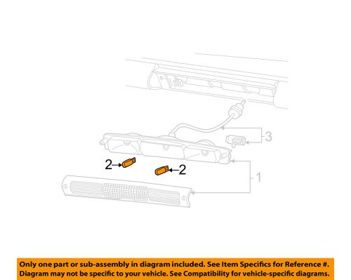 Ford oem-exterior bulbs d7tz13466a