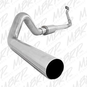 Mbrp s6212p 4" turbo back single side exhaust for 03-07 ford f-250/350 6.0l