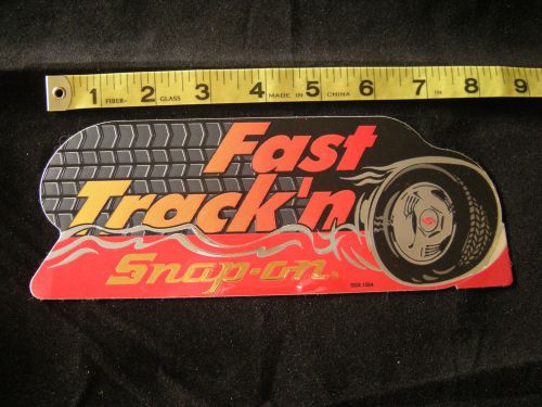 Vintage snap-on, mac tools, tool box sticker, new, 1980's