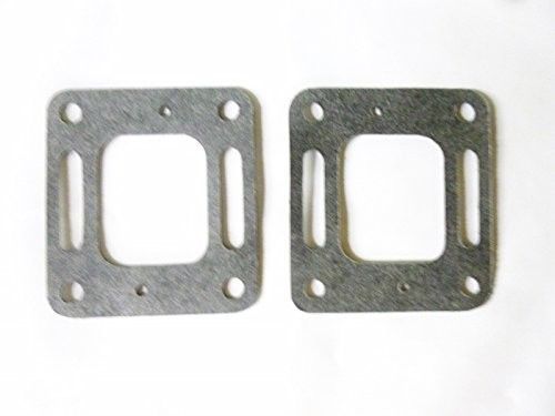 2 exhaust manifold elbow riser gaskets for mercruiser restricted flow 0528