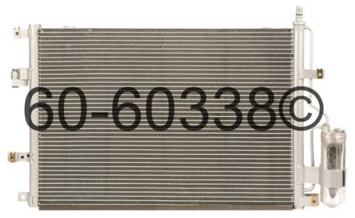 New high quality ac a/c condenser with drier for volvo s60 s80 v70 xc70