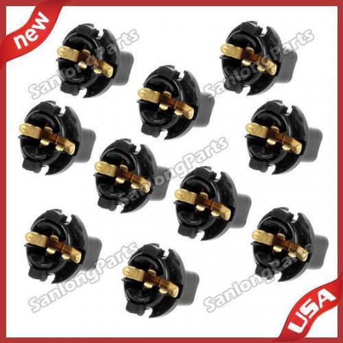 10x 113198 holder dash panel cluster led connector twist in socket fit pontiac