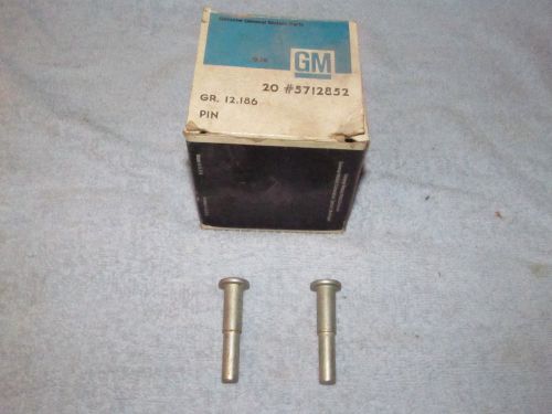 Nos 1964-1965 chevrolet passenger &amp; chevelle tailgate hinge pins