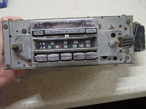 1969? olds? oldsmobile am/fm wonderbar radio