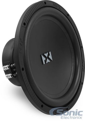 Nvx nsw124v2 350w rms 12" subwoofer n-series v2 dual 4-ohm car sub woofer