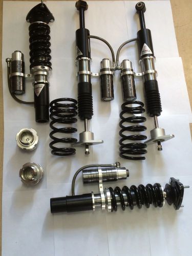 Ford focus 2 &amp; st silver's neomax springs coilover shocks with remote reservoirs