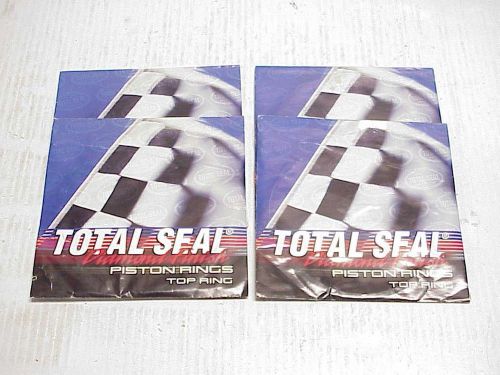 4 new total seal diamond finish piston rings 4.1700-0330-135 c-23 steel df