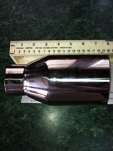 Exhaust tip stainless steel