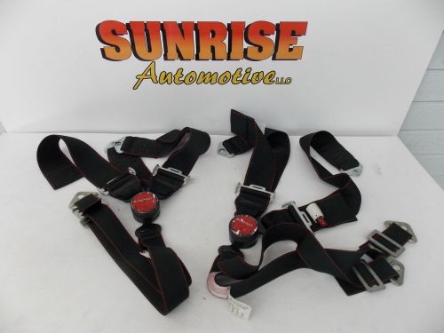 Pyrotect 6 point 3" camlock harness sfi spec. 16.1 belt pull down black a-5