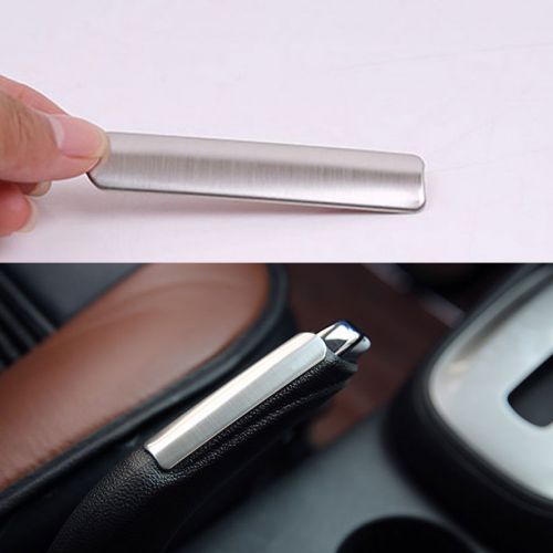 Chrome stainless steel handbrake frame interior trim cover for trax 2013 - 2015