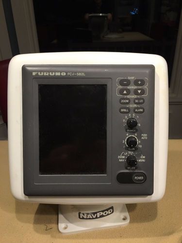 Furuno fcv-5802l fish finder *with* navpod