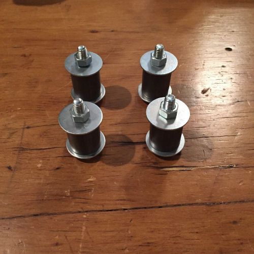 Fj40 rear muffler heat shield spacers. new.