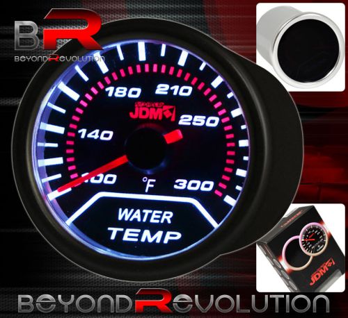 Racing water temperature gauge 100-300 fahrenheit led display lexus acura smoke