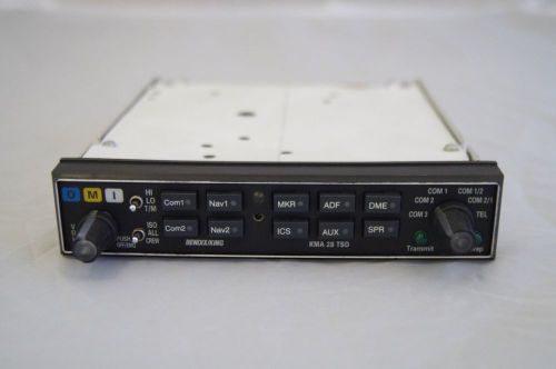 Bendix king kma 28 audio panel  p/n 066-01176-0101