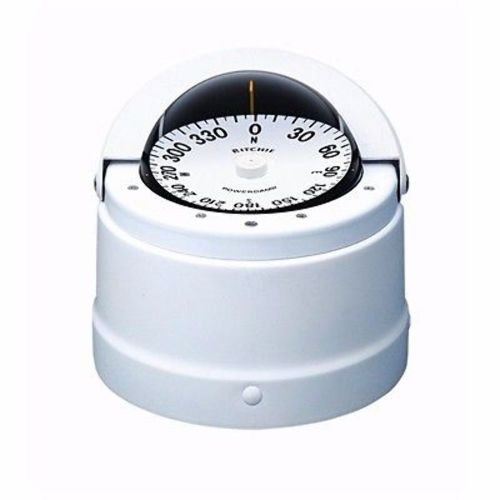 Ritchie dnw-200 navigator binnacle mount compass designer white md