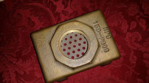 Bronze  pump strainer 5&#034; x 3.5&#034;, 1.5&#034; fip