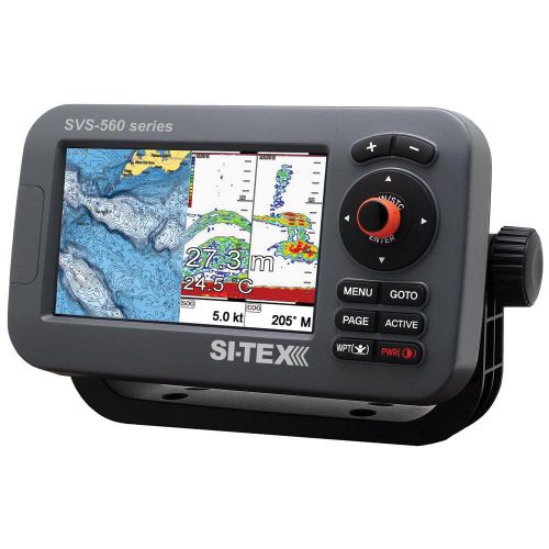 Sitex 5&#034; chartplotter/sounder combo w/ external antenna. -svs-560cf-e