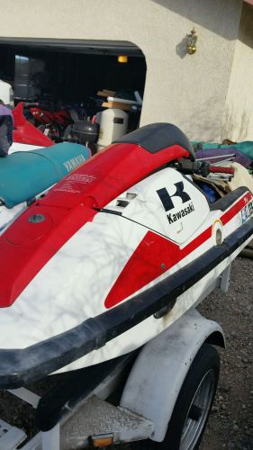 1987 kawasaki 650 sx  about 30 hours use complete ski