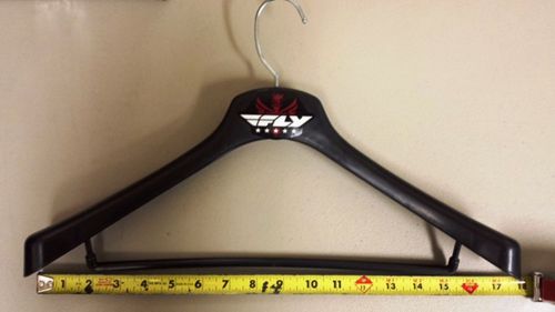 Fly racing extra-wide shoulder suit clothes hangers coat pants hanger 5 pack new