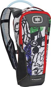 Ogio erzberg 70 hydration system graffiti black/gray/red