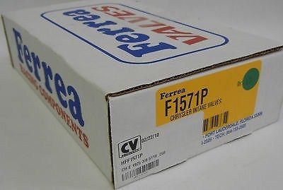 Hemi dart bae apj ferrea 1.925 super alloy stainless exhaust valves f1571p each