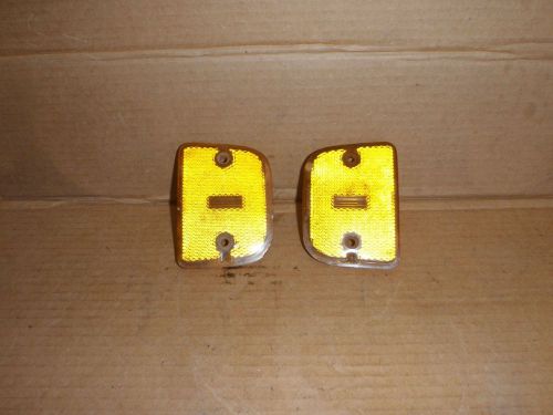 1970 70 gto original gm marker light lens judge h/o lights lenses side fender