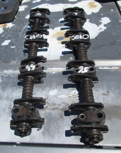 1956 oldsmobile rocker arm shafts pair 324 engine good shape used custom rod