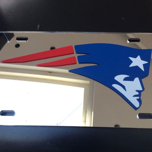 Purchase NFL Acrylic New England Patriots License Plate in