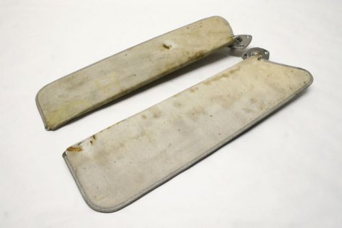 Original pair of ford truck sun visors 1950&#039;s 1960&#039;s w/ brackets mercury lincoln