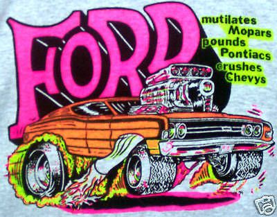 1969 ford torino vintage 70&#039;s nos t-shirt   xxl or xxxl  r068