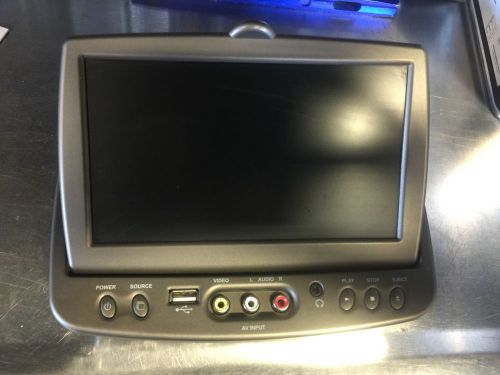 New invision replacement headrest monitor a revoltion ehmd-0701lt  dvd  lcd
