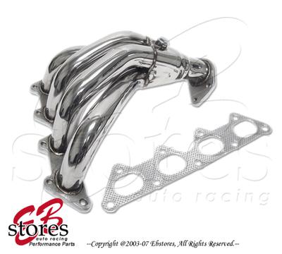 Racing header eclipse 00 01 02 03 04 2.4l 4cyl rs gs