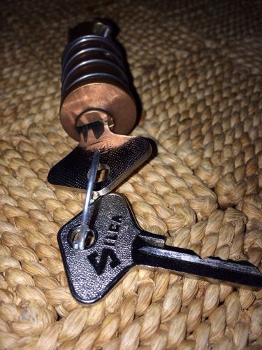 Porsche 356 gear shift lock with keys.   original restored lock w 2 keys
