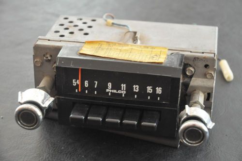 Vintage 1970-82 ford philco am radio  # d4aa-18806 mustang truck pinto oem nice