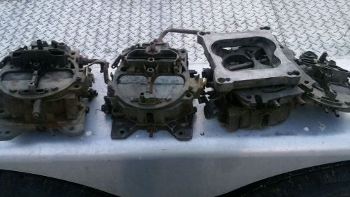 Rochester quadrajet for parts or repair 4 barrel gm