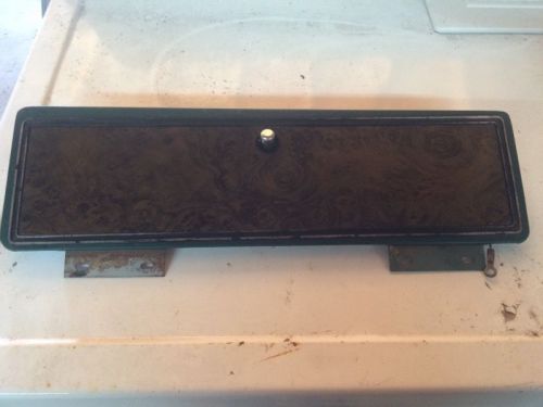 73-79 ford f-series truck glovebox door w/ wood trim bronco f100 f150 f250