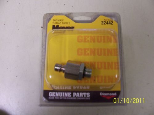 Meyers snow plow pump male nipple o-ring 22442