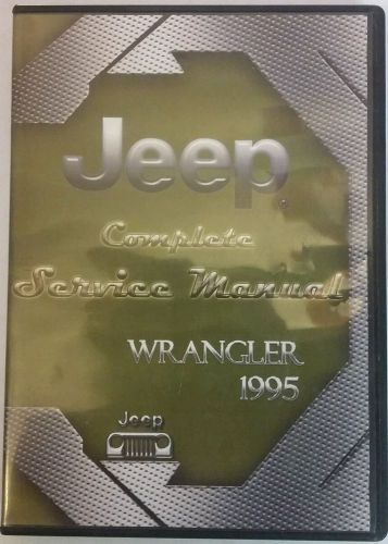 Jeep wrangler 1995 complete service manual cd