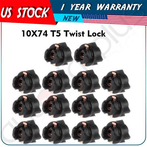 10x twist sockets 17 37 70 instrument panel cluster plug lamp dash light bulb t5