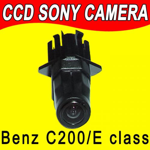 Ccd benz logo front view car camera pal/ntsc/no guide line c e class c200 auto