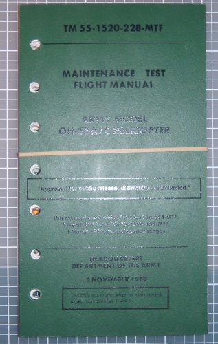 Tm 55-1520-228-mtf maintenance test flight manual oh-58 a/c with change 2