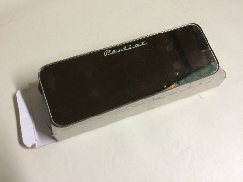 1955-1959 pontiac sun visor clip on vanity mirror a+ (oem used)