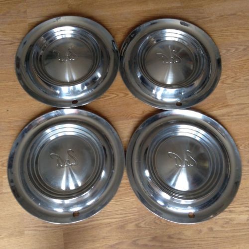 Desoto hubcaps, set of 4, 1955
