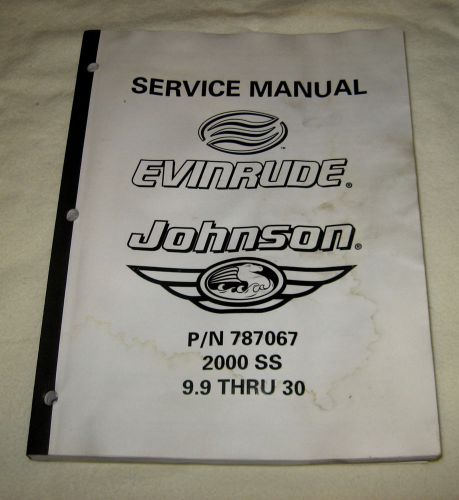 Johnson 2000 ss 9.9 15 25 and 30 service manual