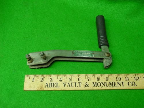 Tiller handle sears elgin 5 hp outboard, 1951-1952, with shear pin holder