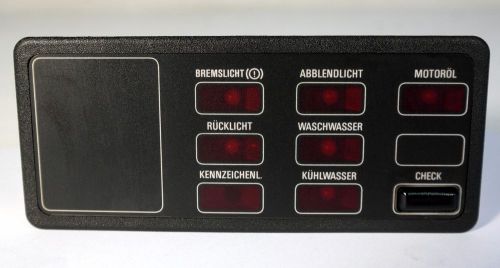 Bmw e28 e30 german check control warning light panel e30 e28 325i 535i m5 m3