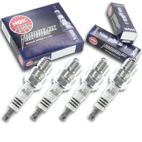 4pcs omc tu-20 ngk iridium ix spark plugs stern drive kit set engine zh
