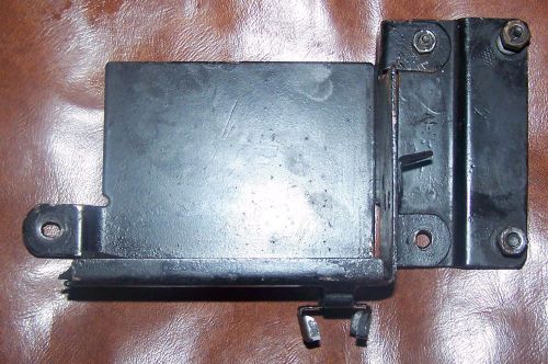 Harley ironhead sportster battery carrier w/regulator bracket,xlch,oem 66236-73