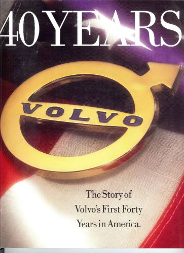 Volvo - the first 40 years
